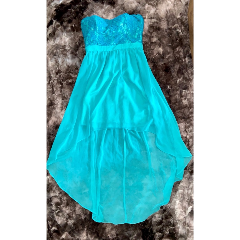 Teal dress